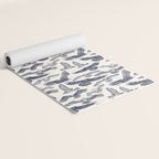 birds of prey blue Yoga Mat Gallery Image 2