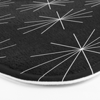 Minimalist Starburst Pattern VII Bath Mat Gallery Image 3