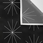 Minimalist Starburst Pattern VII Wall Tapestry Gallery Image 3