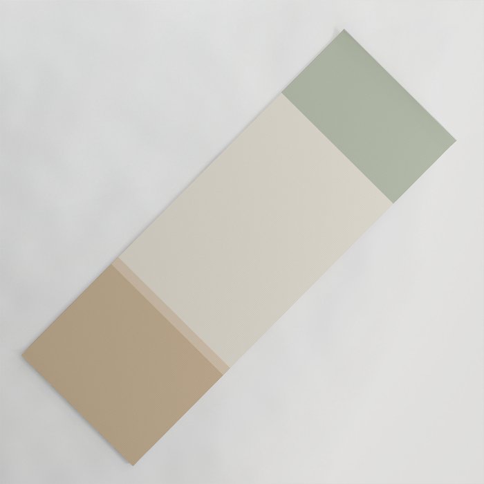Contemporary Color Block LII Yoga Mat Gallery Image 1
