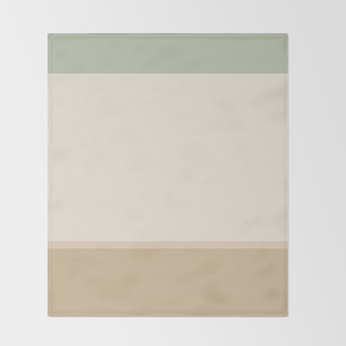 Contemporary Color Block LII Throw Blanket Gallery Image 2
