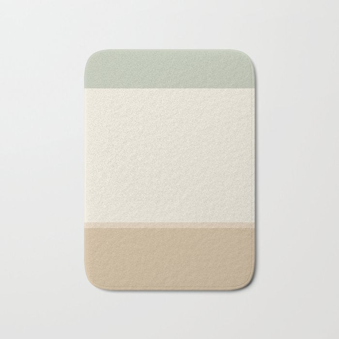 Contemporary Color Block LII Bath Mat Gallery Image 1