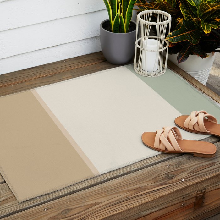 Contemporary Color Block LII Outdoor Rug Gallery Image 2