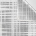 Minimalist Fine Weave Pattern in Gray and White Wall Tapestry Gallery Image 3