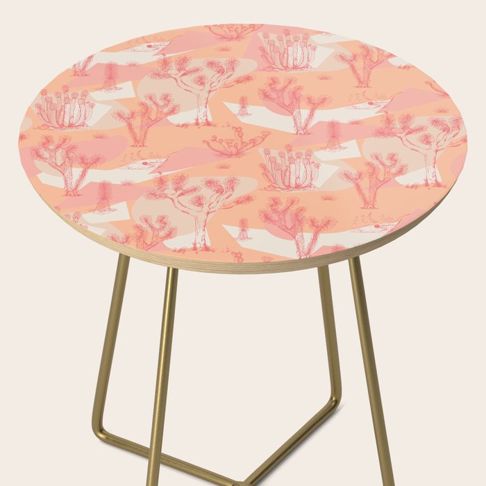 Peach Mohave Desert Side Table Gallery Image 2