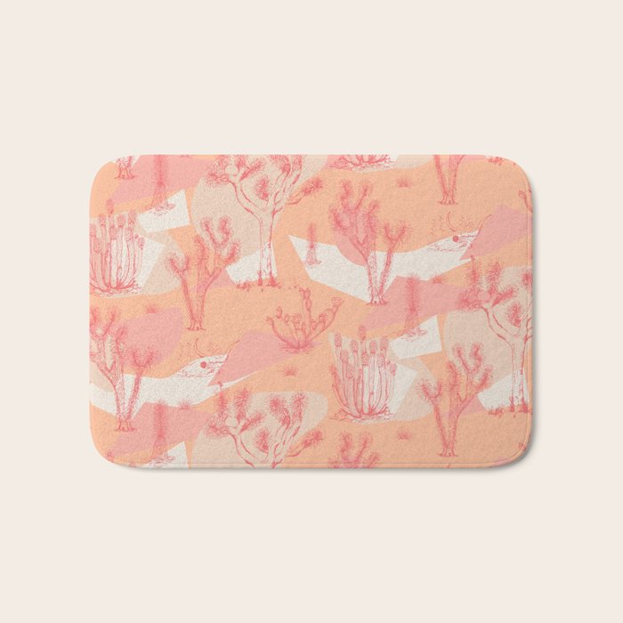 Peach Mohave Desert Bath Mat Gallery Image 1