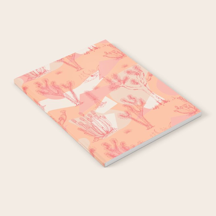 Peach Mohave Desert Notebook Gallery Image 1