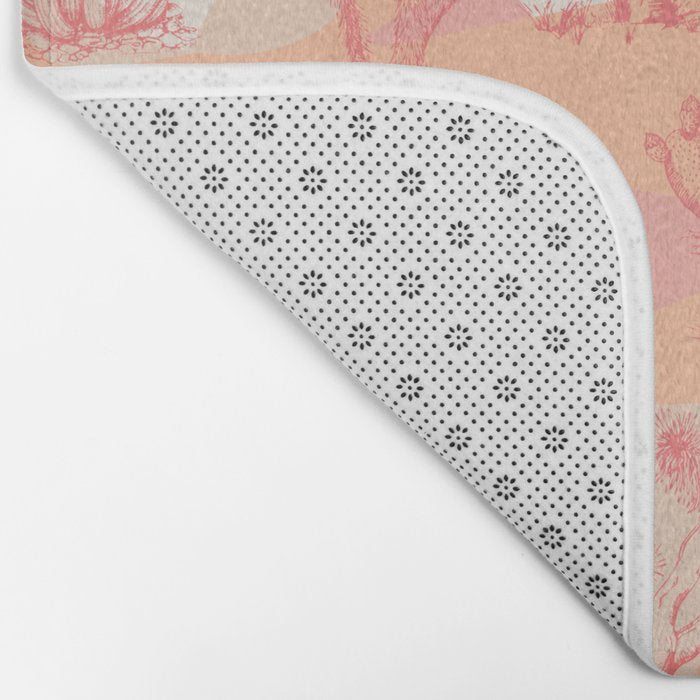 Peach Mohave Desert Bath Mat Gallery Image 2