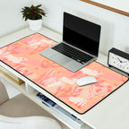 Peach Mohave Desert Desk Mat Gallery Image 2