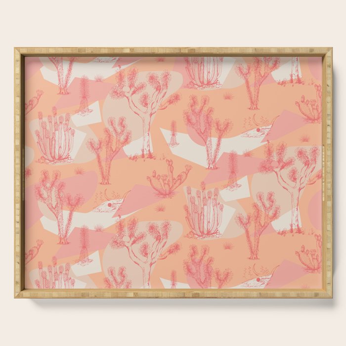 Peach Mohave Desert Serving Tray Gallery Image 1