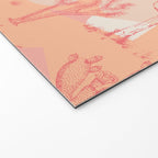 Peach Mohave Desert Welcome Mat Gallery Image 2