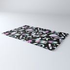 Trendy holographic y2k sticker pattern Rug Gallery Image 3
