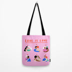 Love is Love Tote Bag Gallery Image 2