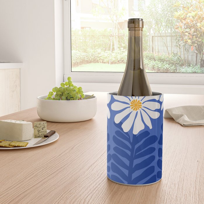Daisy Dreams - Whimsical Flower Illustration Wine Chiller Gallery Image 4