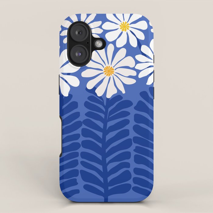 Daisy Dreams - Whimsical Flower Illustration iPhone Case Gallery Image 1