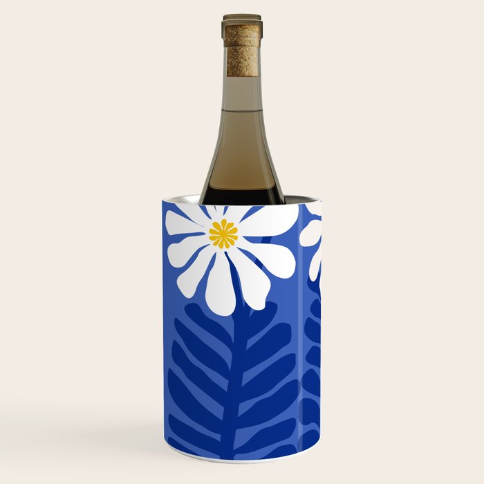 Daisy Dreams - Whimsical Flower Illustration Wine Chiller Gallery Image 2