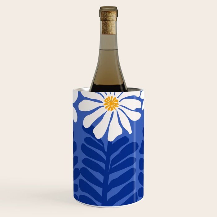 Daisy Dreams - Whimsical Flower Illustration Wine Chiller Gallery Image 1
