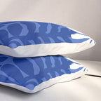 Daisy Dreams - Whimsical Flower Illustration Pillow Sham Gallery Image 3