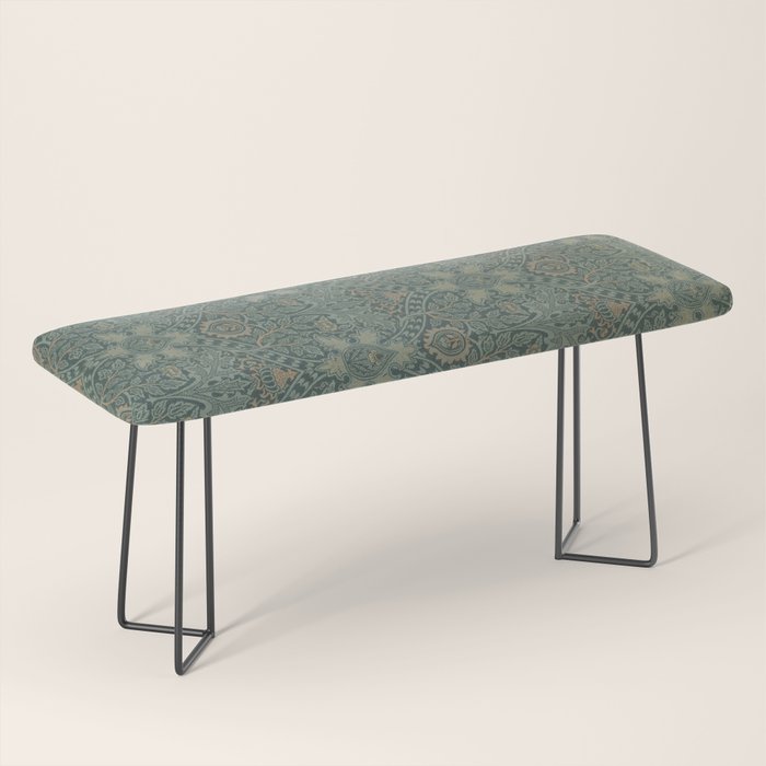 Ispahan by William Morris 1888 Antique Vintage Victorian Jugendstil Art Nouveau Retro Pattern Bench Gallery Image 1