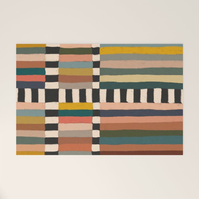 Mix of Stripes #11 Welcome Mat Gallery Image 1