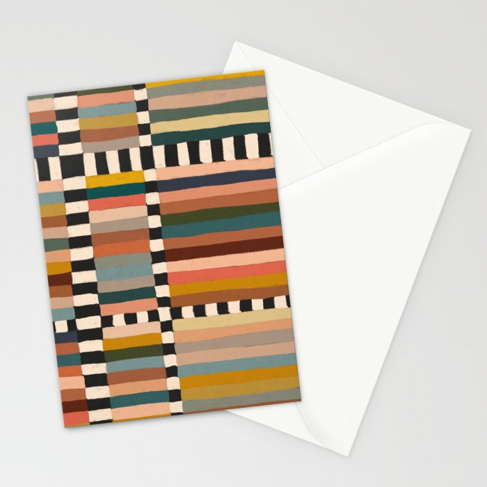 Mix of Stripes #11 Stationery Card Gallery Image 2