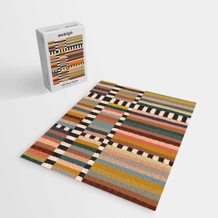 Mix of Stripes #11 Jigsaw Puzzle Gallery Image 2