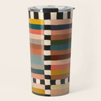 Mix of Stripes #11 Travel Mug Gallery Image 1