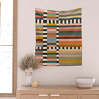 Mix of Stripes #11 Wall Tapestry Gallery Image 2