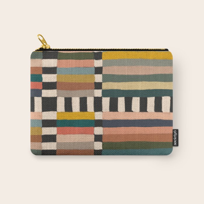 Mix of Stripes #11 Carry All Pouch Gallery Image 1