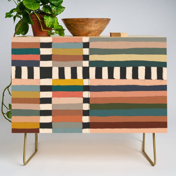 Mix of Stripes #11 Credenza Gallery Image 1