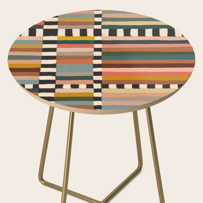 Mix of Stripes #11 Side Table Gallery Image 2