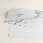 White Marble Wrapping Paper Gallery Image 2