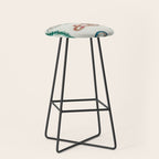 Seba Albertus Snakes With Plants  Stool Gallery Image 1
