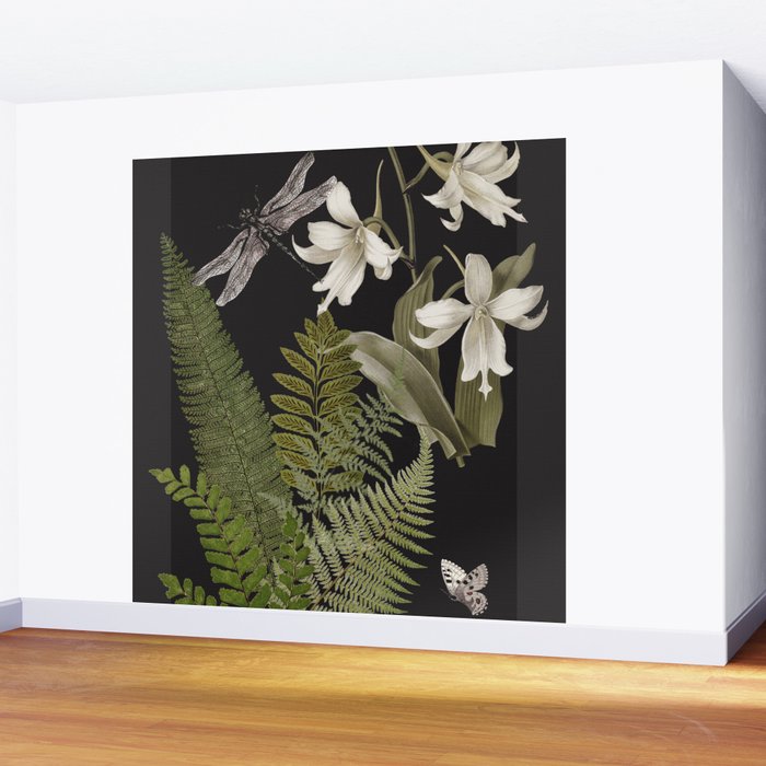 Night Garden 2 Wall Mural Gallery Image 2