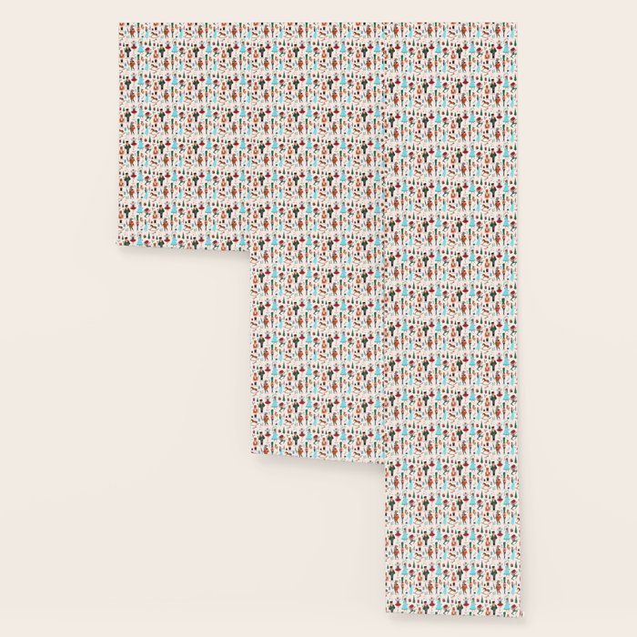 Festive Nutcracker holiday pattern Wallpaper Gallery Image 3