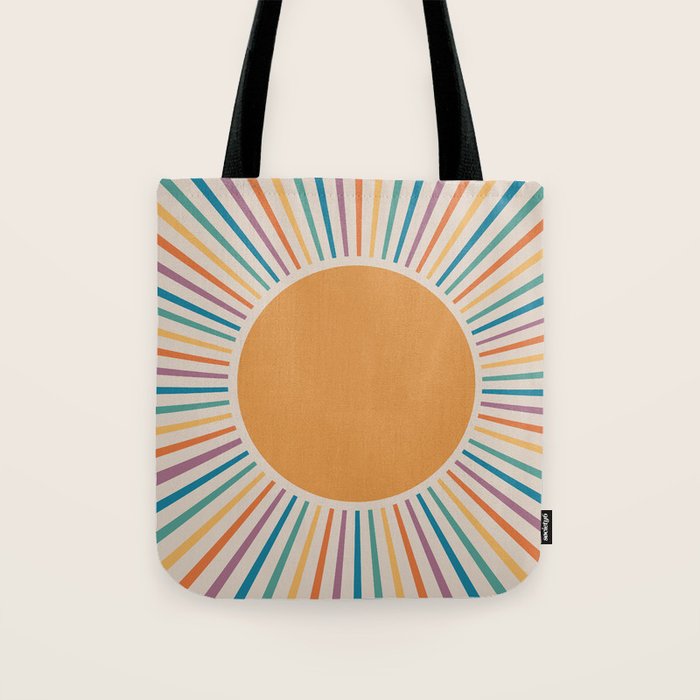 Boho Sun Tote Bag Gallery Image 1