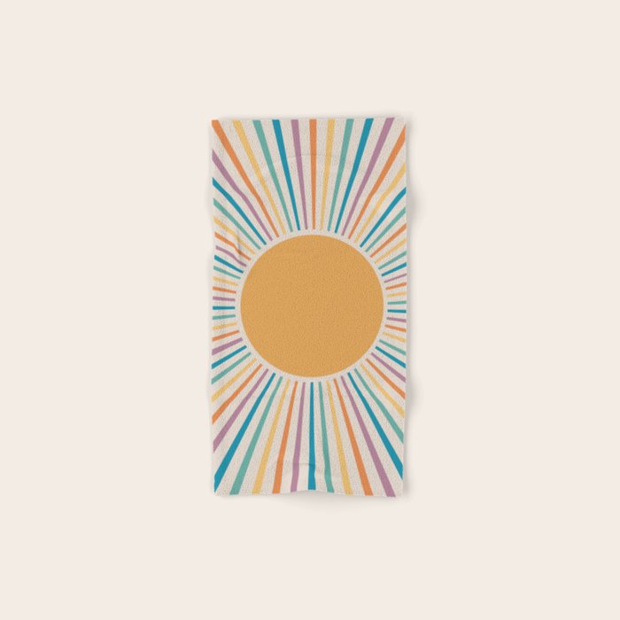 Boho Sun Bath Towel Gallery Image 1