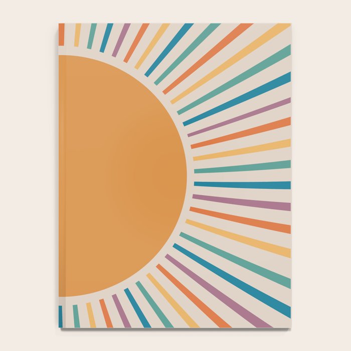 Boho Sun Notebook Gallery Image 4