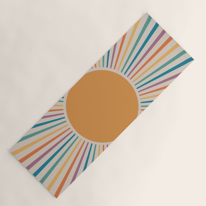 Boho Sun Yoga Mat