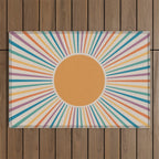 Boho Sun Outdoor Rug Gallery Image 1