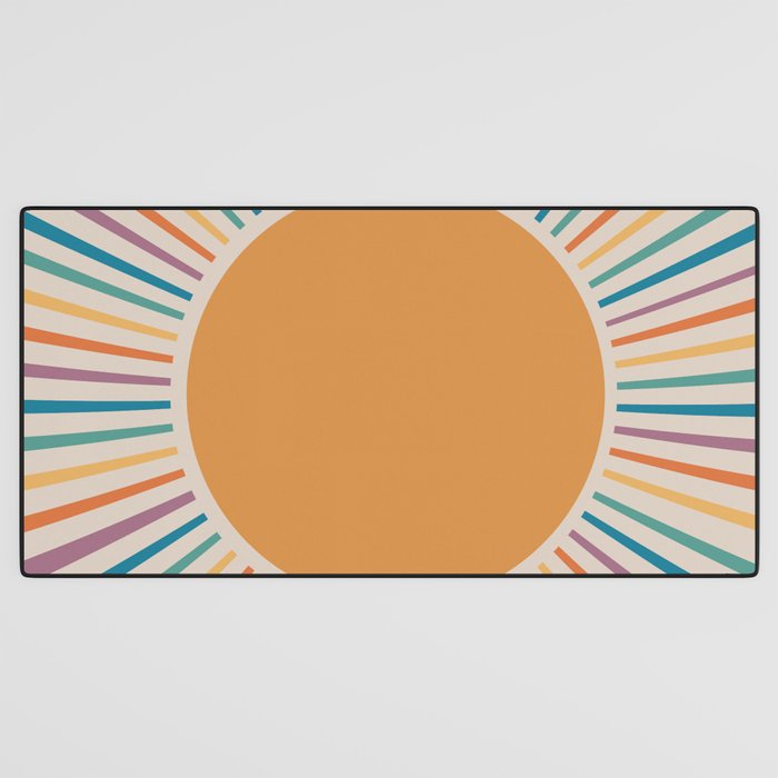 Boho Sun Desk Mat Gallery Image 3