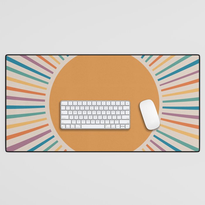 Boho Sun Desk Mat Gallery Image 1