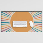 Boho Sun Desk Mat Gallery Image 1