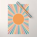 Boho Sun Wrapping Paper Gallery Image 1