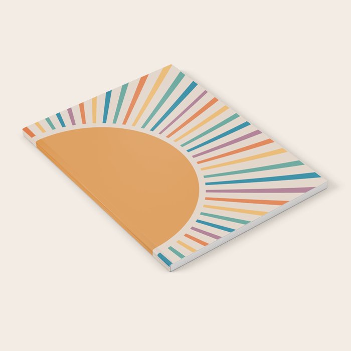 Boho Sun Notebook Gallery Image 2