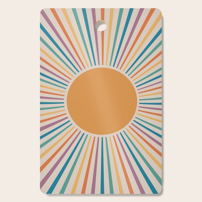 Boho Sun Cutting Board Gallery Image 1