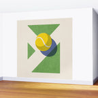 BALLS / Tennis - grass court II Wall Mural Gallery Image 2