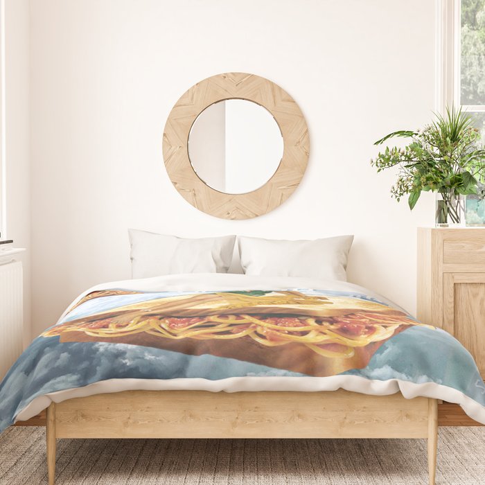 Sandwich Airlines - Come fly with us! Duvet Cover Gallery Image 3