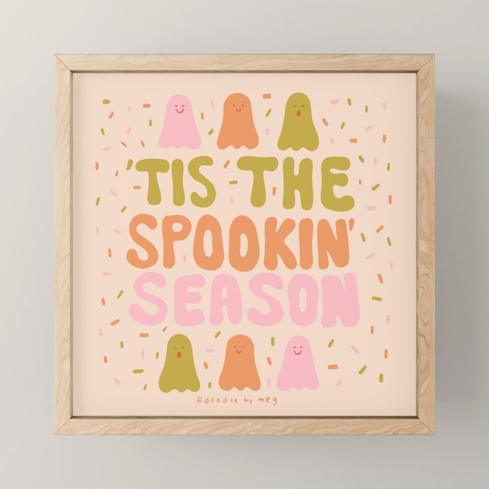 'Tis the Spookin Season Mini Art Print Gallery Image 1