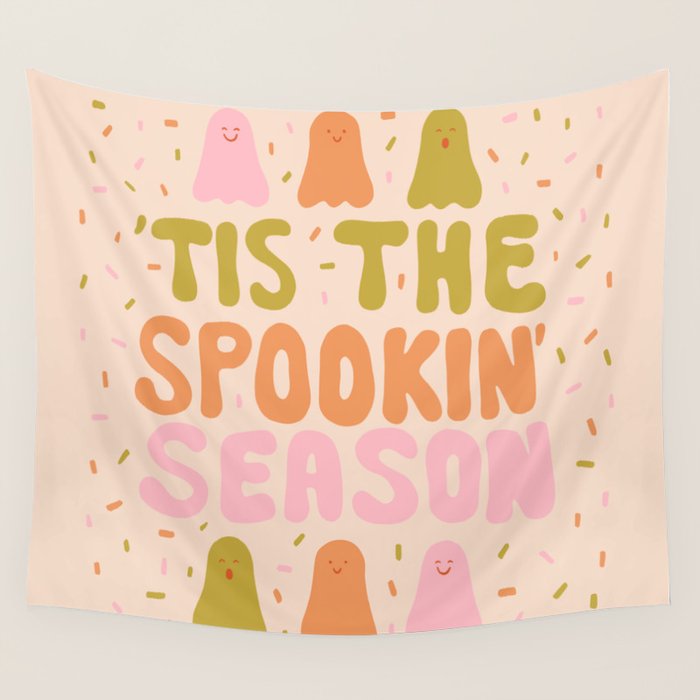 'Tis the Spookin Season Wall Tapestry Gallery Image 4